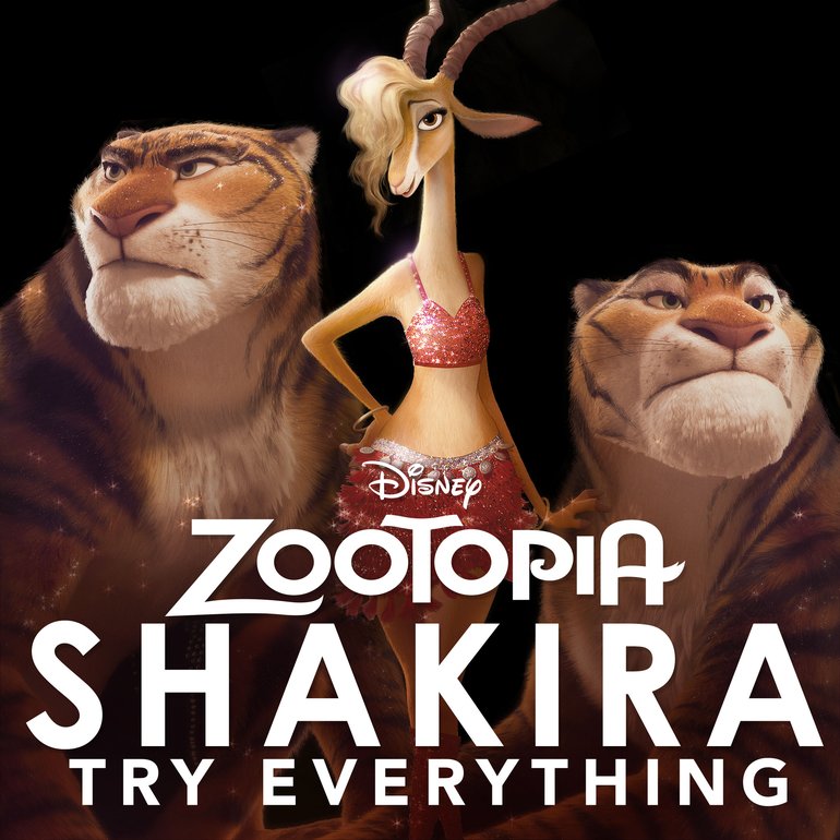 Рингтон Shakira - Try Everything (OST "Зверополис")