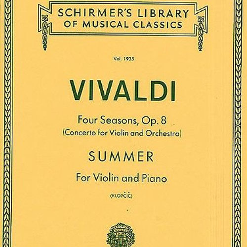 Рингтон Antonio Vivaldi - Summer Storm